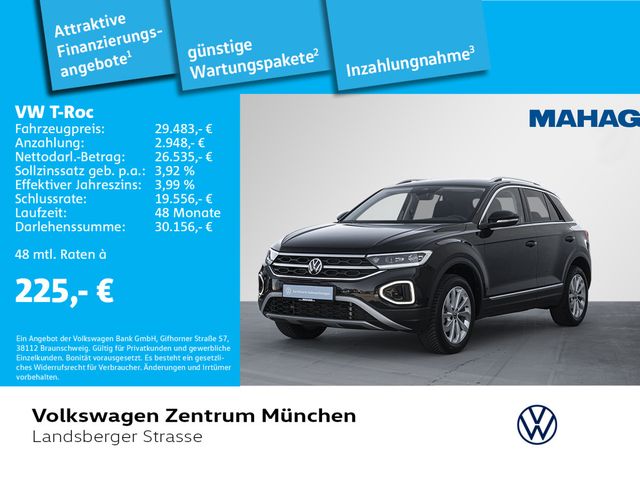 Volkswagen T-Roc 1.5 TSI Style AHK ACC LED+ Navi ParkAssist