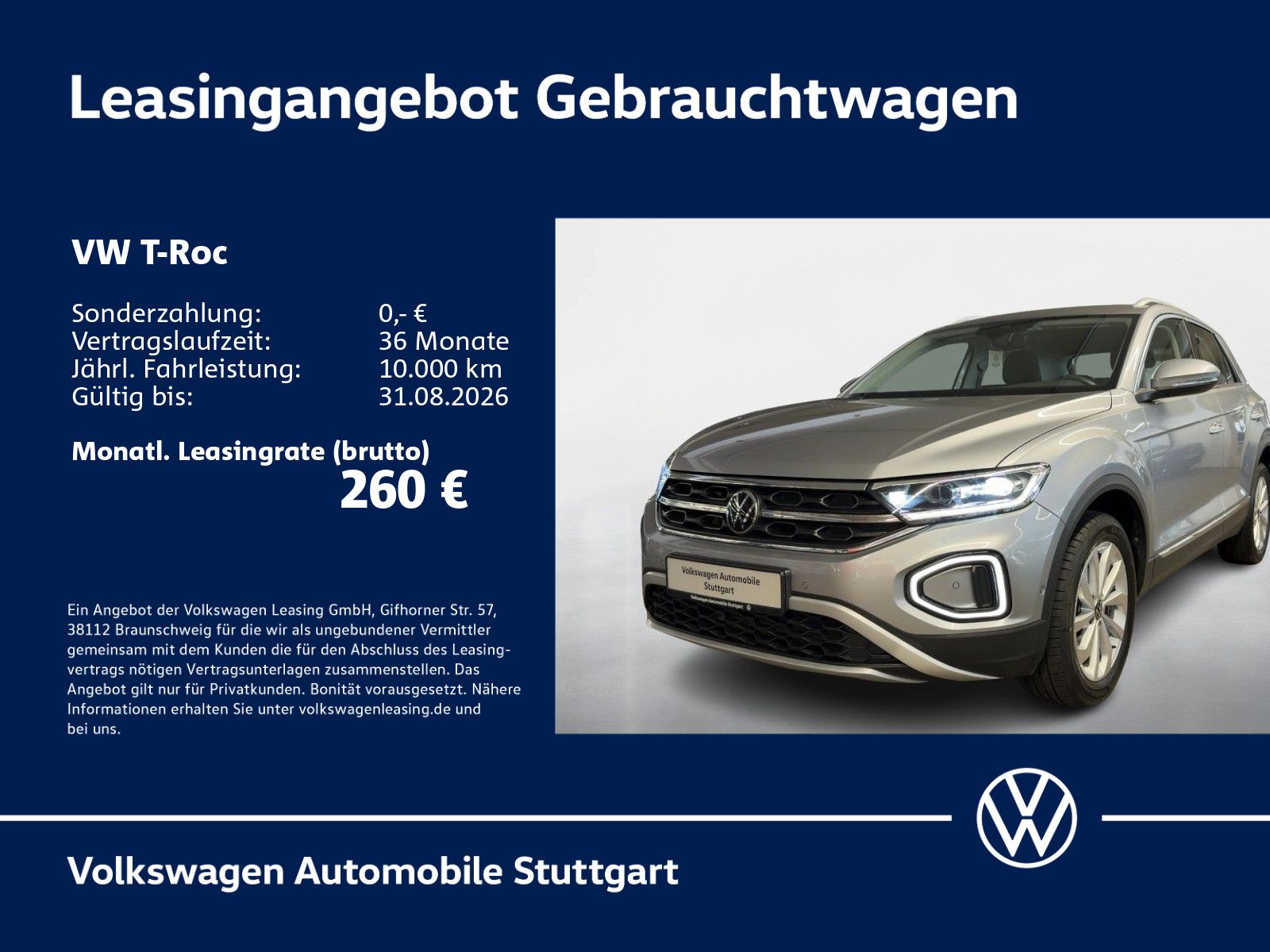 Volkswagen T-Roc Style 1.5 TSI DSG Navi LED SHZ ACC PDC