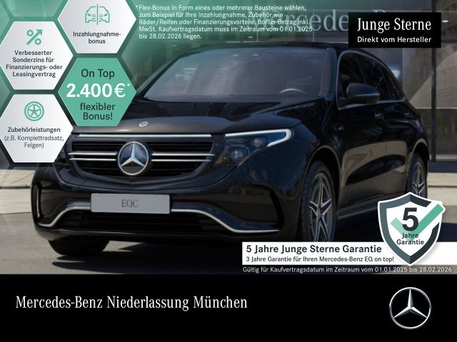 Mercedes-Benz EQC 400 4M/AMG/Distr/360°/Head-up/AHK/Advanced/