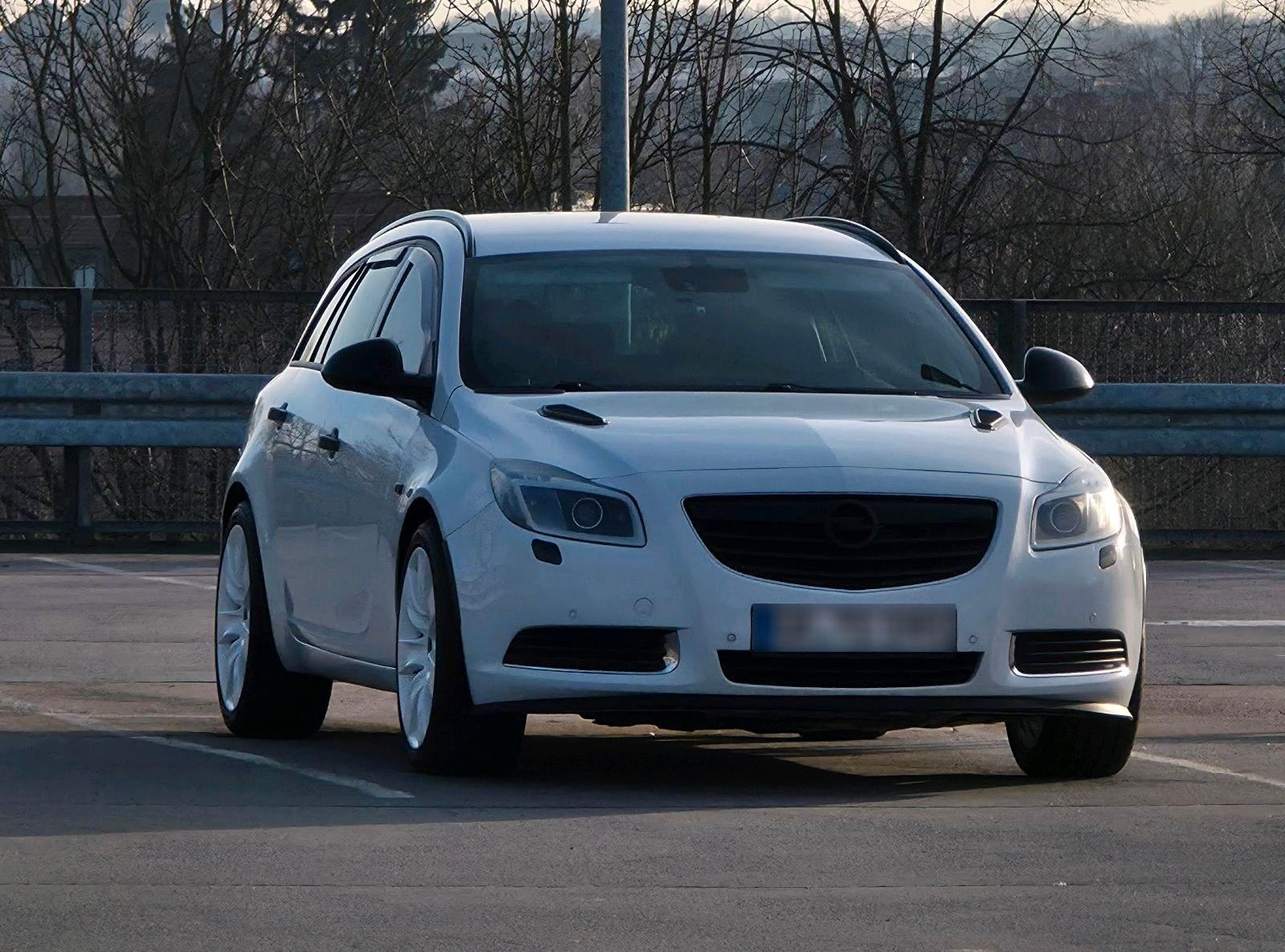 Opel Insignia 2010 — вигляд ззаду
