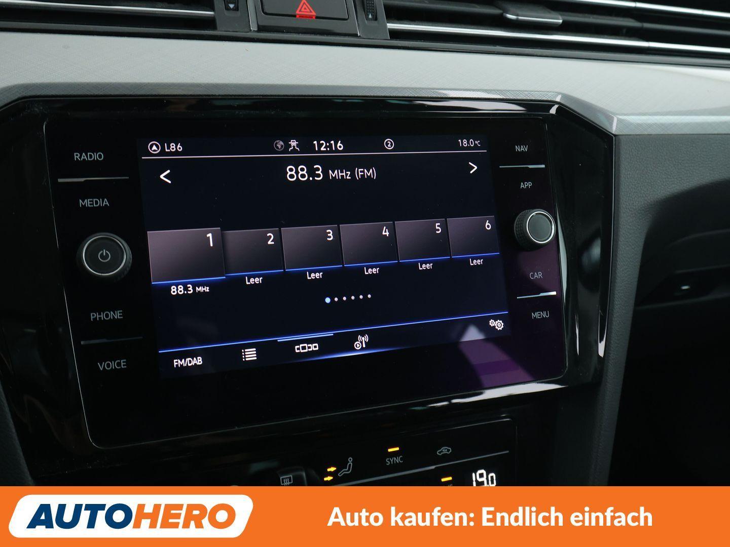 Volkswagen Passat 1.5 TSI ACT Business Aut.*LED*NAVI*ACC*, миниатюра 19