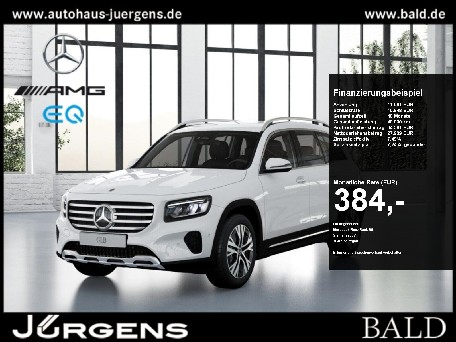 Mercedes-Benz GLB 180 d Aero+Progressive+Distr+Ambiente+Cam
