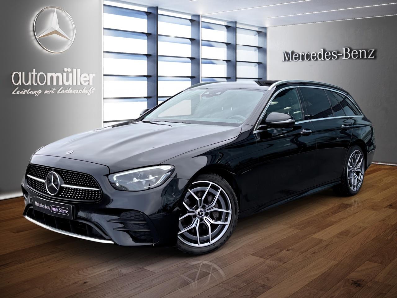 Mercedes-Benz E 220 d T AMG+AHK+360°+KEYLESS+DISTRONIC+AMBIENT
