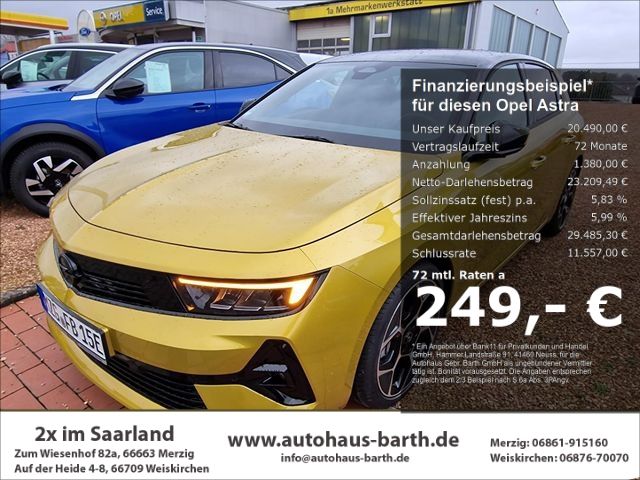 Opel Astra Lim. 5-trg. GS Line Plug-in-Hybrid 360 Kam