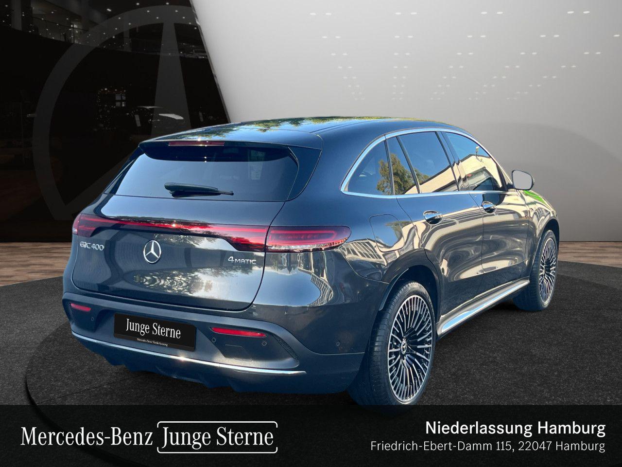 Mercedes-Benz EQC 400 4M AMG/Burmest/AHK/Multibeam/SHD/AdvPak