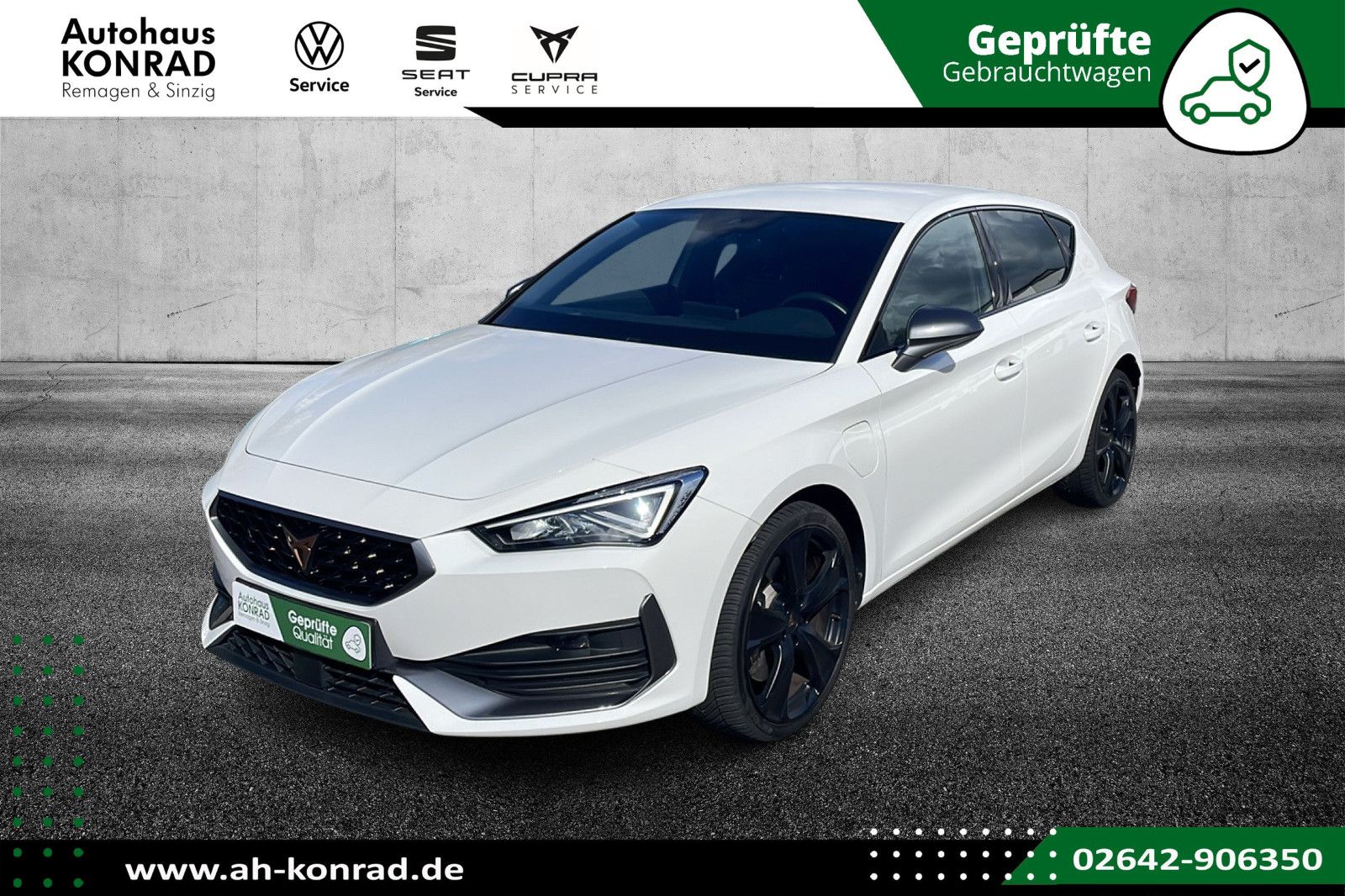 Fahrzeugabbildung CUPRA Leon 1.5 E-Hybrid-Navi-APP-LM-LED