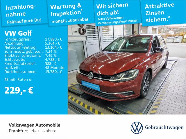 Volkswagen Golf VII 1.5 TSI IQ.DRIVE Navi LEDScheinwerfer S