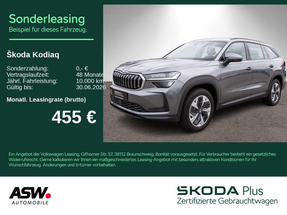 Skoda Kodiaq Selection 2.0 TDI 4x4 DSG LED RFK AHK 7-S