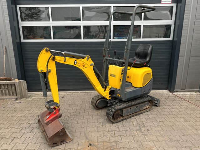 Wacker Neuson 803 E08-01 Minibagger MS01 SW + Schaufel