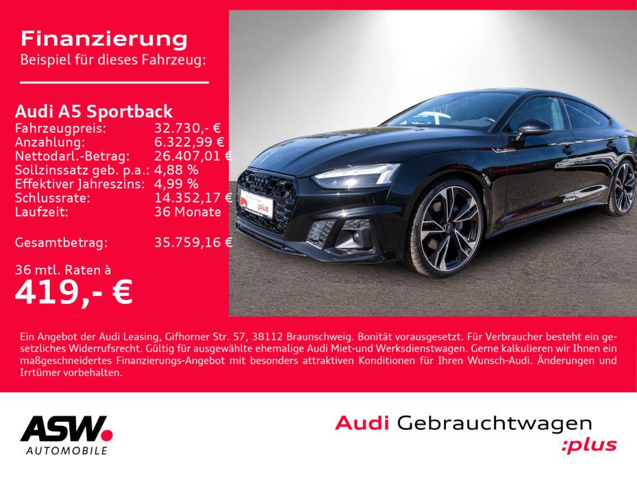Audi A5 Sportback S line 40TFSI quattro NAVI MATRIX