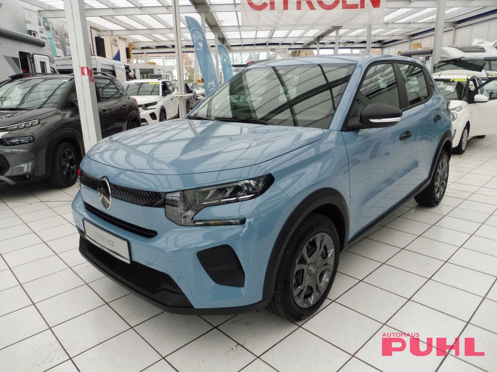 Citroën C3 Turbo 100 YOU 1.2  Spurhalteass. Verkehrszeic