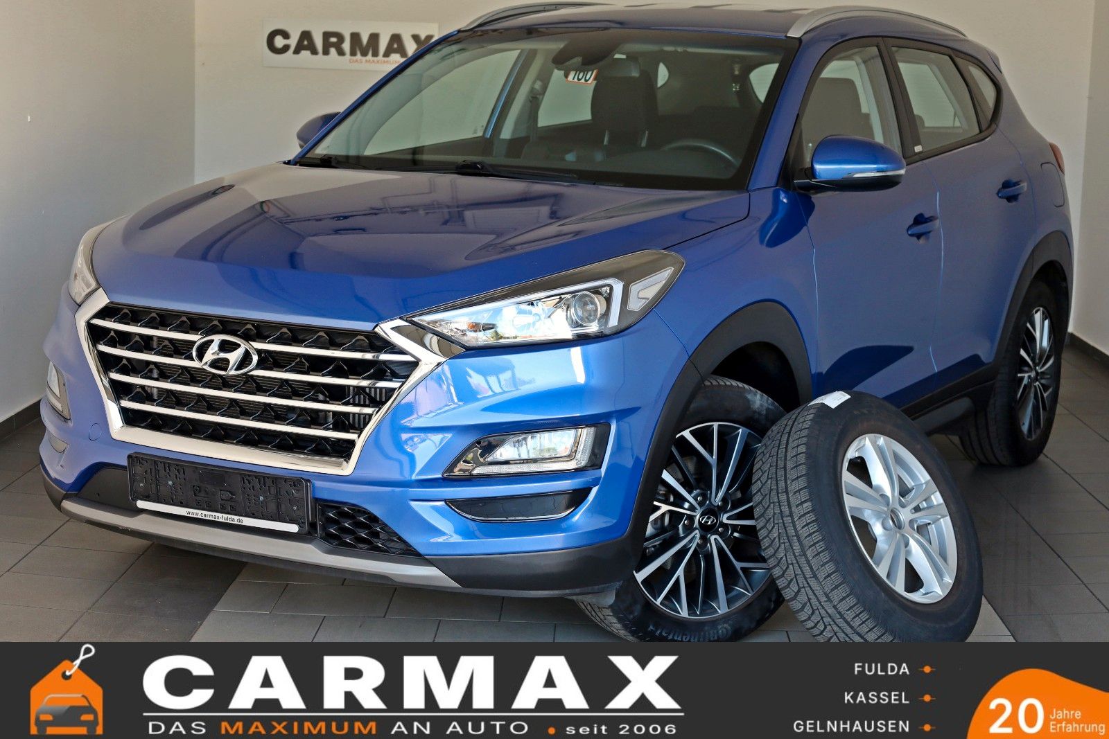 Fahrzeugabbildung Hyundai Tucson Advantage 2WD Navi,LED,SH,Kamera,SR+WR