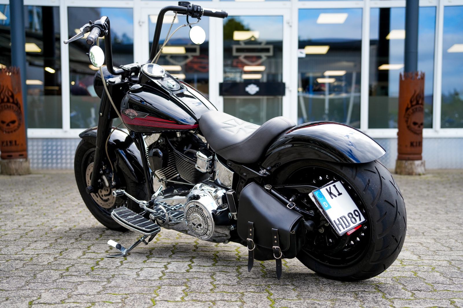 Fahrzeugabbildung Harley-Davidson FLSTF Fat Boy Twin Cam 96B - Ape - Kesstech