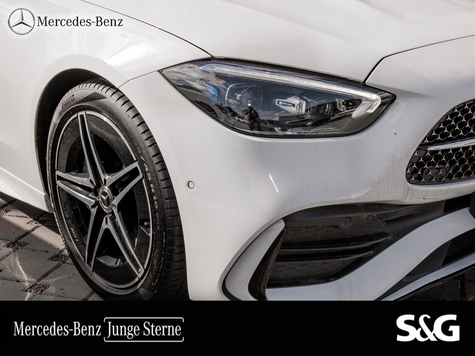 Mercedes-Benz C 300 4M T AMG DIG-LED+RüKam+AHK+Night+MBUX
