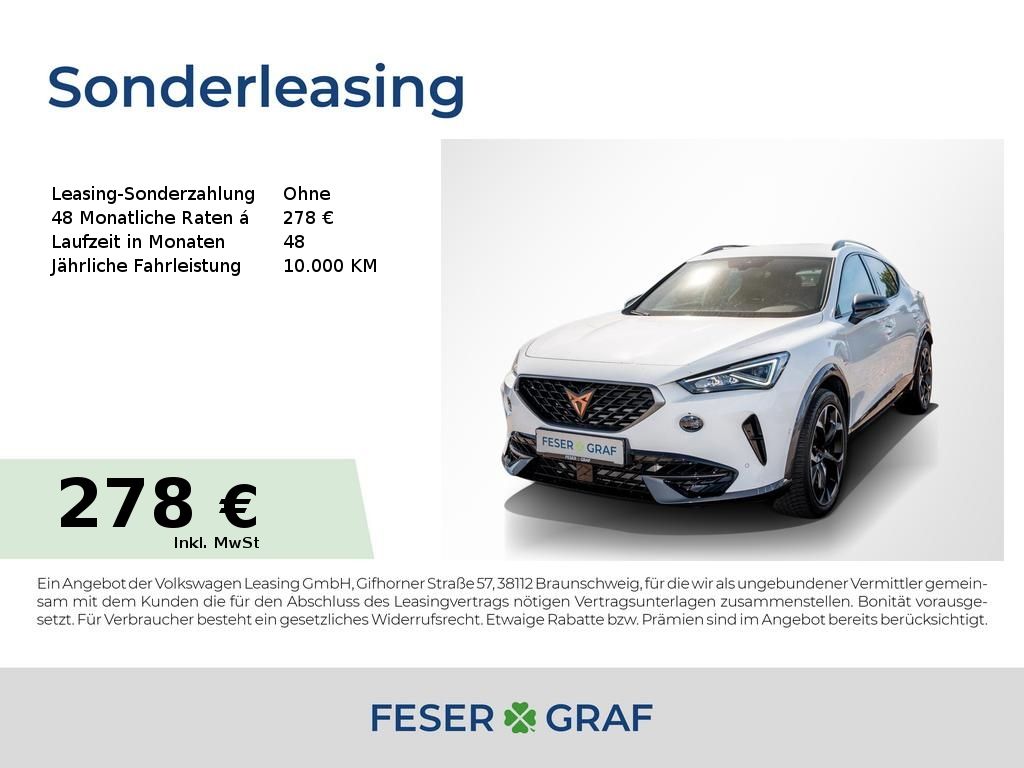 Cupra Formentor VZ 2.0 TSI DSG NAVI/RFK/LED/PDC/CLIMA
