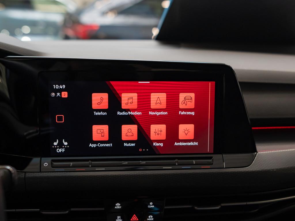 Volkswagen Golf VIII 2.0 TSI DSG GTI LED SPURH. SHZ KLIMA, миниатюра 10