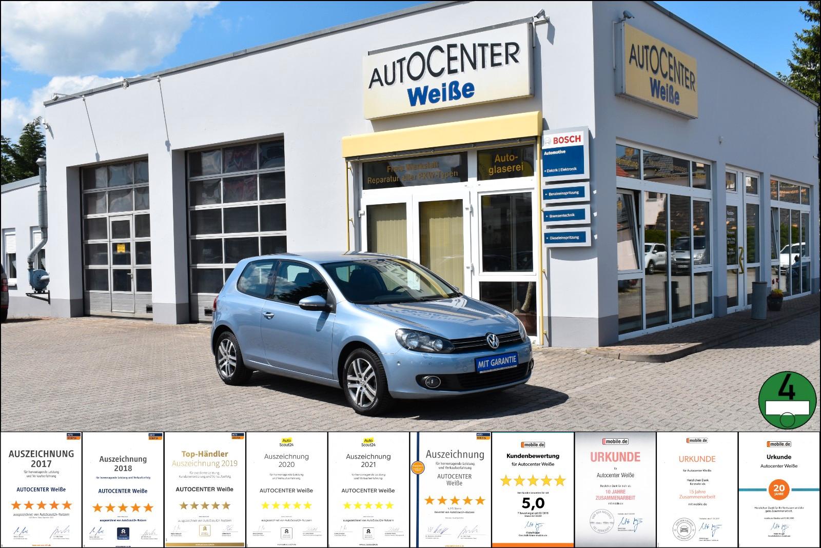 Volkswagen Golf VI Comfortline 1.-Hand TÜV-Neu GARANTIE