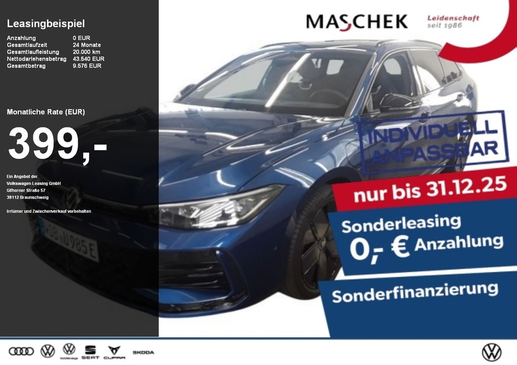 Passat R line eHybrid AHK Pano IQDrive Kamera