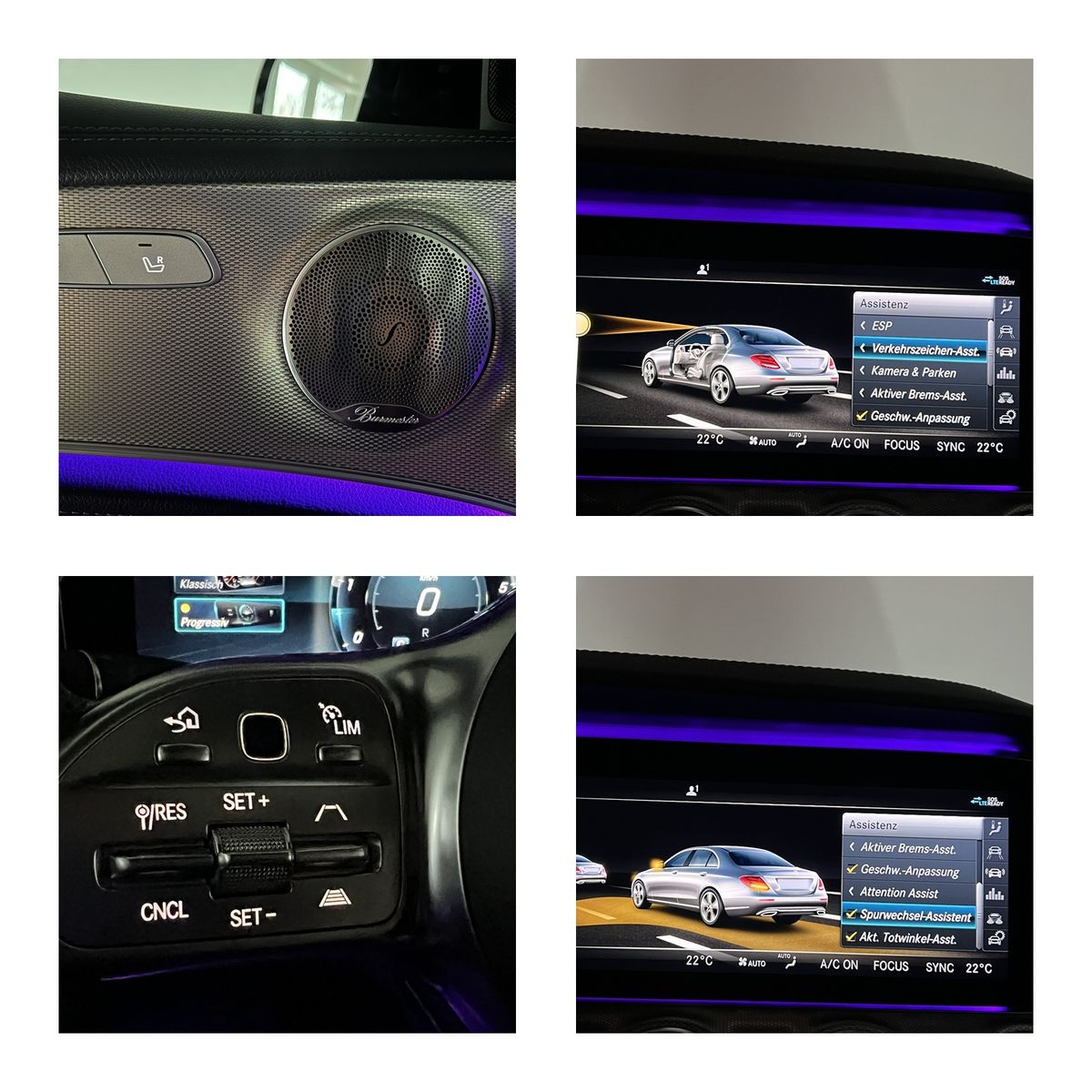 Fahrzeugabbildung Mercedes-Benz E 350 d Lim. AMG-LINE/BURMESTER/ACC/PANO/WIDE