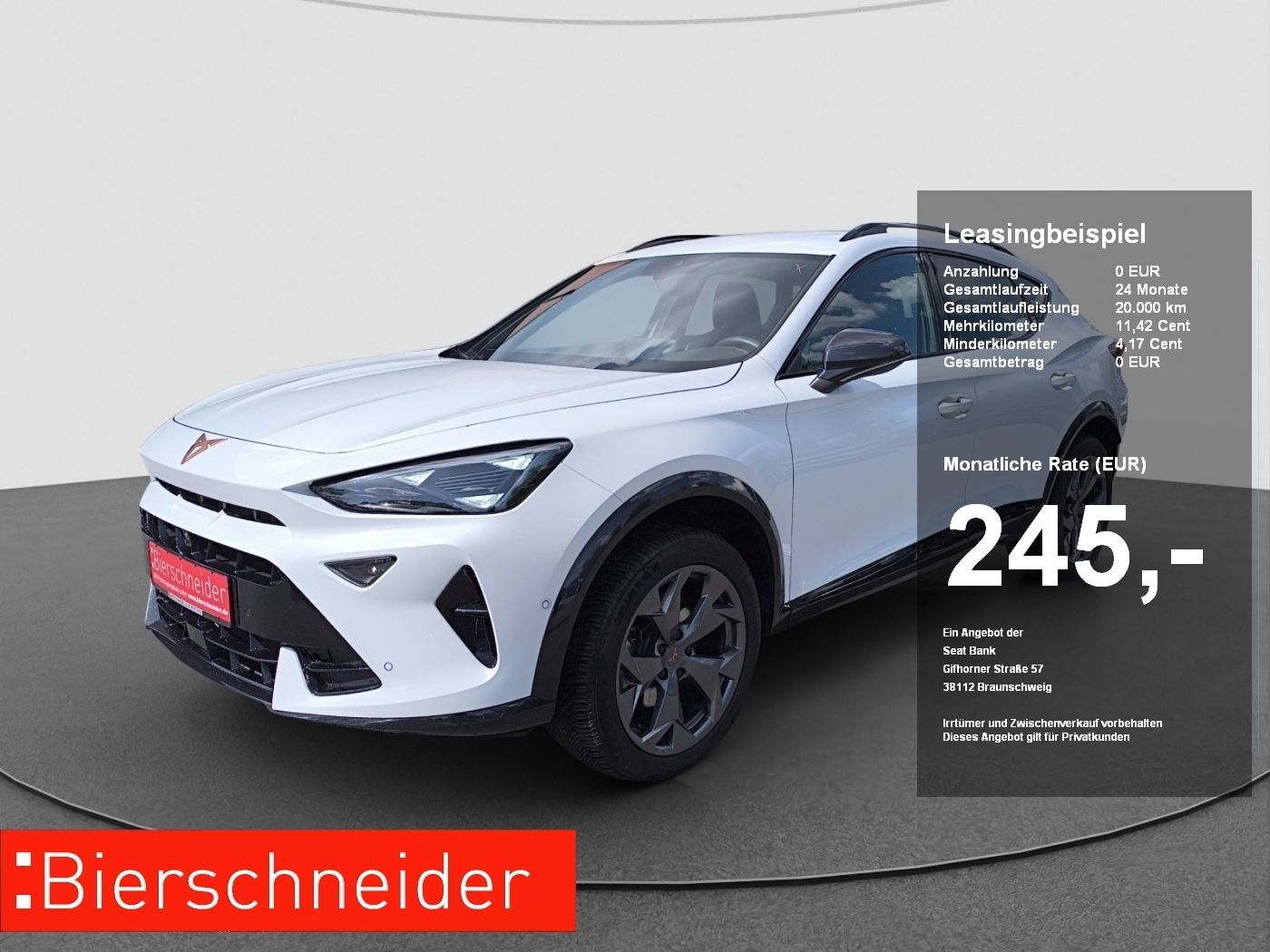 Cupra Formentor 2.0 TDI DSG 5-J-G NAV 360 RFK ACC VZE