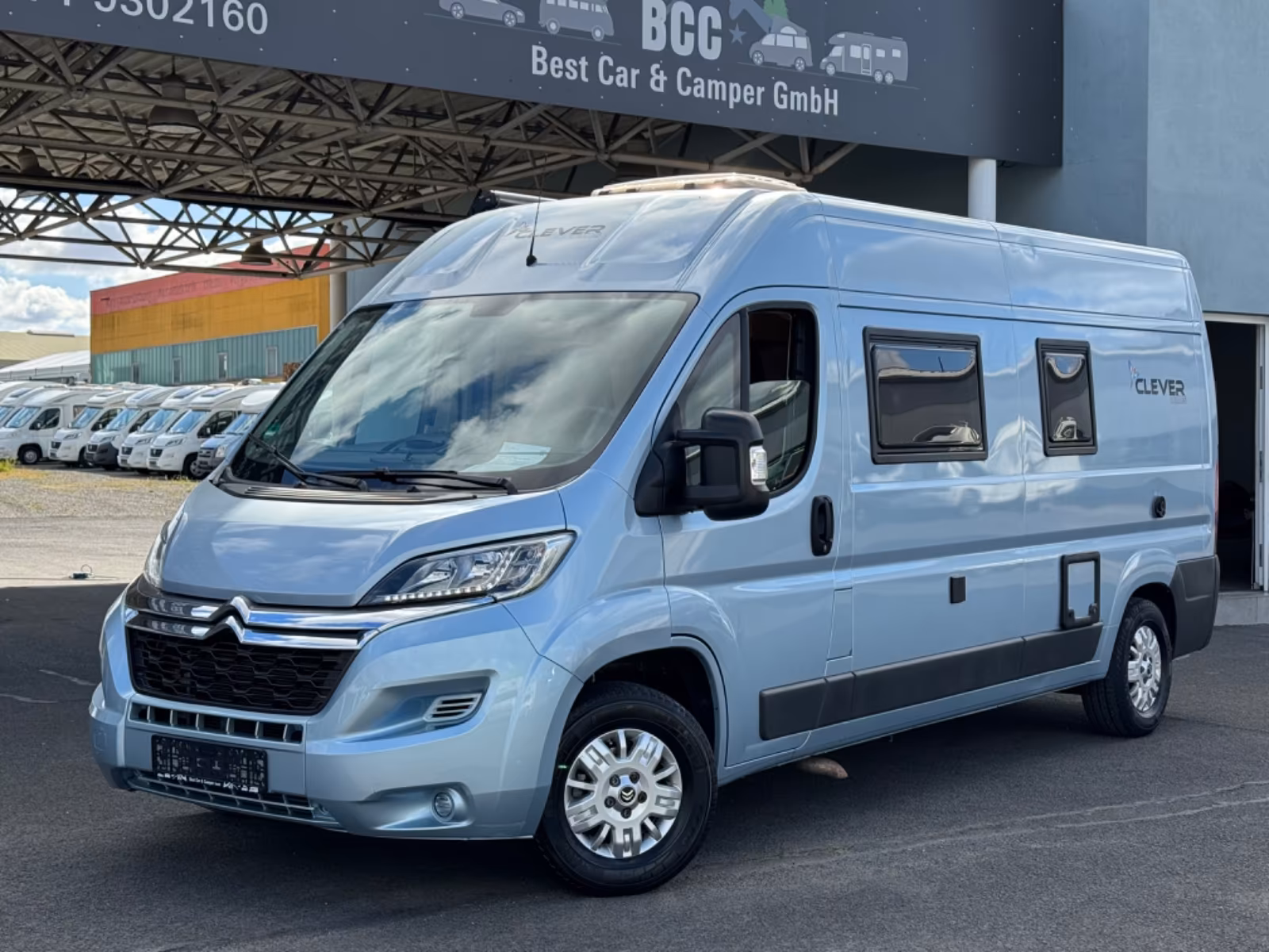 Clever Citroen 2.2HDI Vans 600 LED-ThuleSchloss-Fahrrad