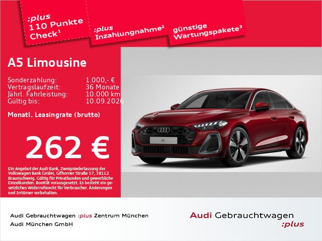 Audi A5 Limousine TFSI S tronic S line ACC/AHK/Virtua