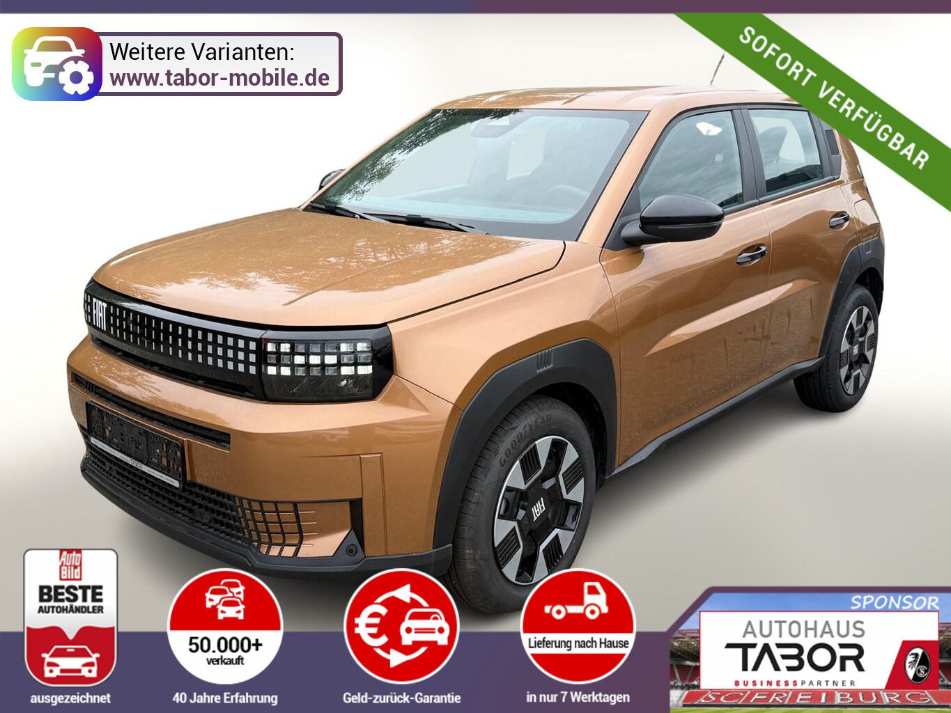 Fiat Grande Panda Hybrid ICON Nav Kam UVP-29%*