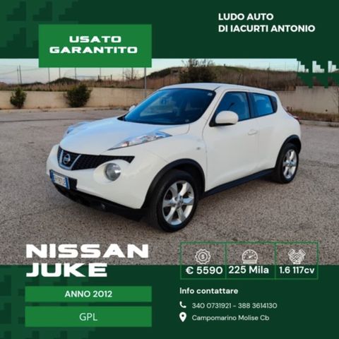 Nissan Juke 1.6 GPL Eco Acenta