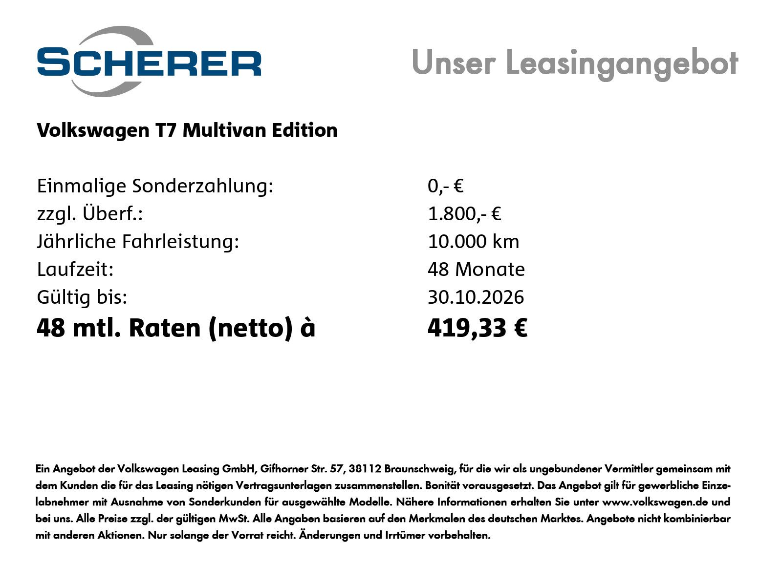 Volkswagen T7 Multivan - Bild 3