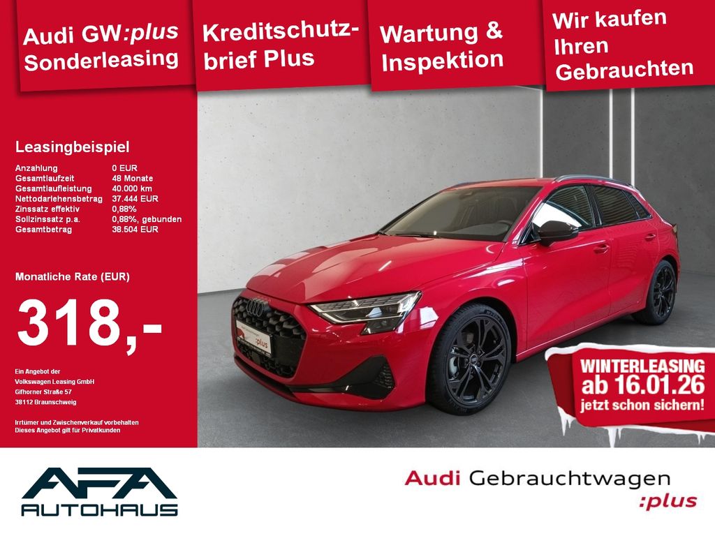 Audi A3 Sportback 35 TFSI S tr. S-Line*Carbon*AHK*Opt
