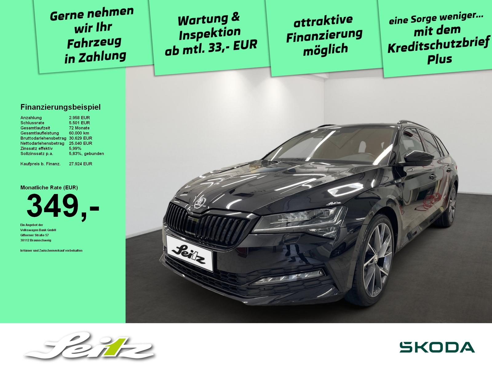 Skoda Superb Combi 2.0 TDI Sportline *AHK*PANO*MATRIX*
