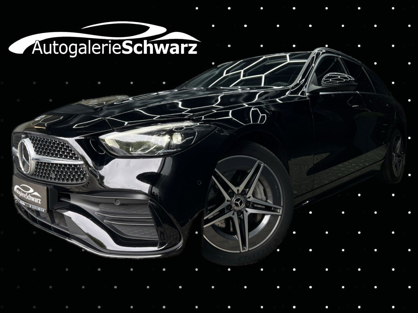 MERCEDES-BENZ C 300e T AMG DIST+AUGR OLED LEDER AMB+ AHK PANO