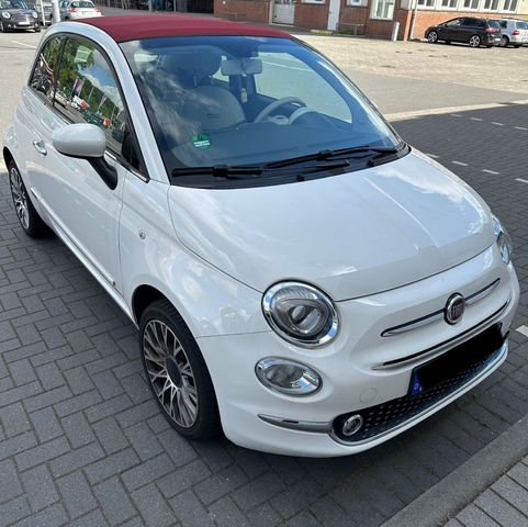 Fiat 500c weiß Baujahr 2017- Top Zustand