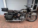 Royal Enfield Bullet Classic 500 De Luxe Schwarz/Chrom - ROYAL ENFIELD BULLET 500