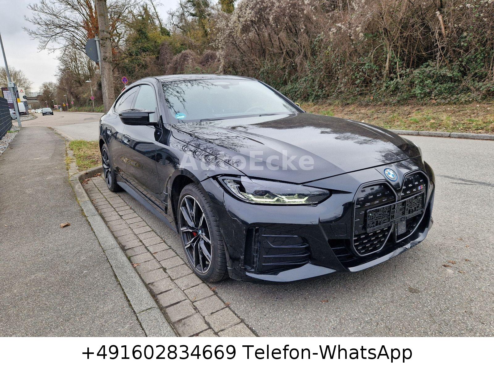 BMW i4 Gran Coupe M50 LED HARMAN HUD GLASDACH 360°