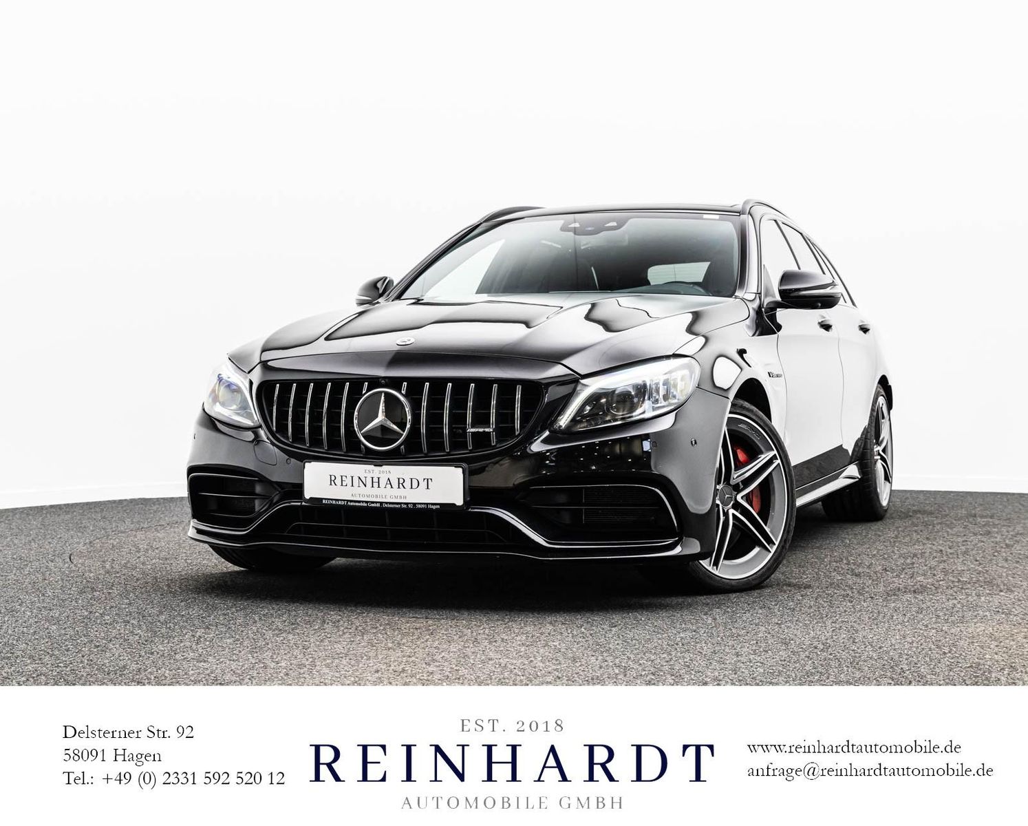 MERCEDES-BENZ C63s T AMG NIGHT/DISTR+/PANO/HuD/SCHALE/BURM/360