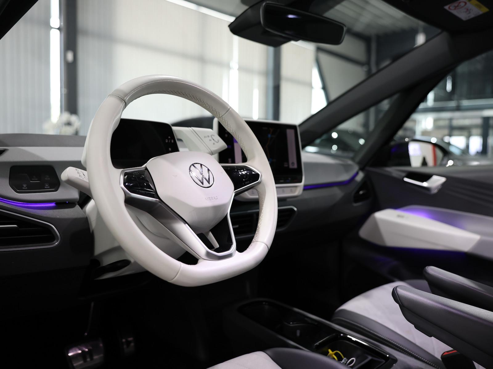 Volkswagen ID.3 PRO S 150 kW STYLE 95% WÄRMEPUMPE,LED,LEDER, миниатюра 14
