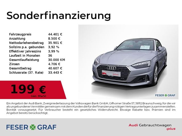 Audi A5 Cabriolet 35 TDI Matrix/ACC Fahren/AHK/PDC