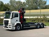 MAN TGS 26.520 6x2 Abrollkipper + Kran EPSILON - Koffer