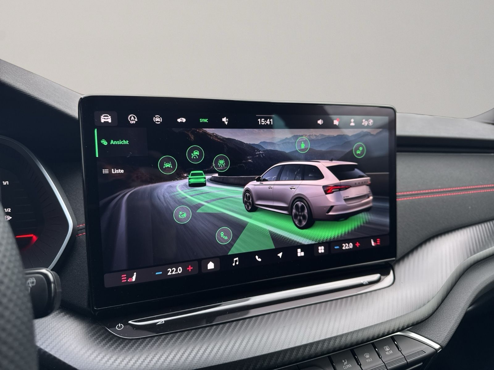 Octavia Combi RS, 2.0 TSI, Canton, Trennnetz, Ma