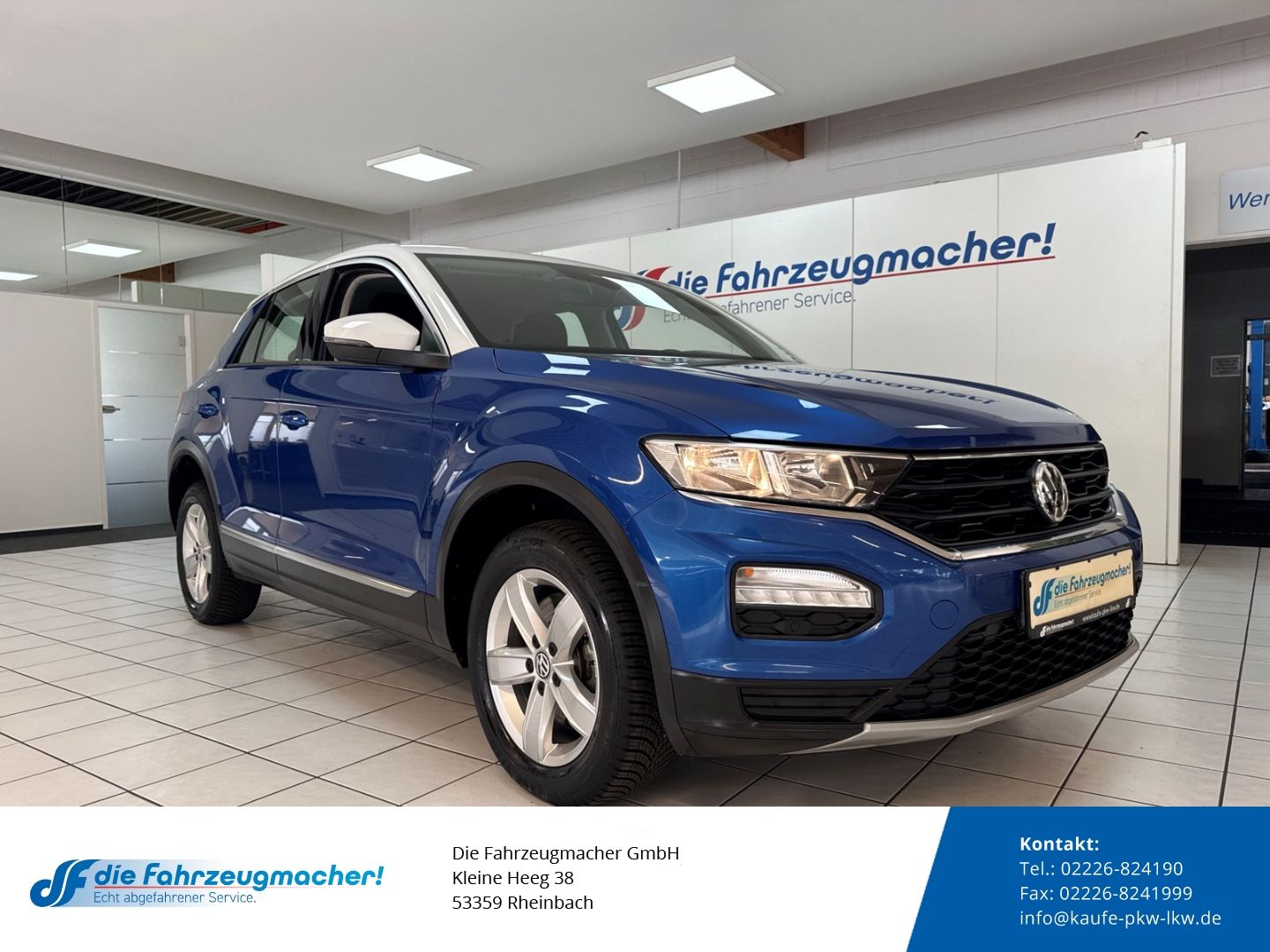 Fahrzeugabbildung Volkswagen T-Roc Style Mehrzonenklima Ambientebeleuchtung S