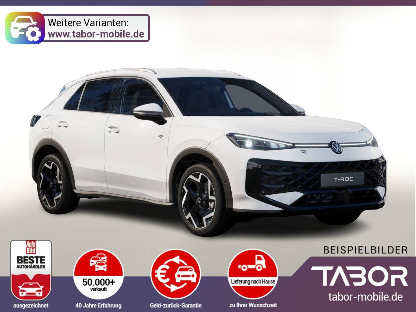 Volkswagen T-Roc R-Line EasyO 5JGar Kam SHZ PrivG ParkAss+