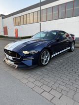 Ford Mustang GT 5.0 V8 EU-Modell, Unfallfrei, Voll. - blaue Ford Mustang