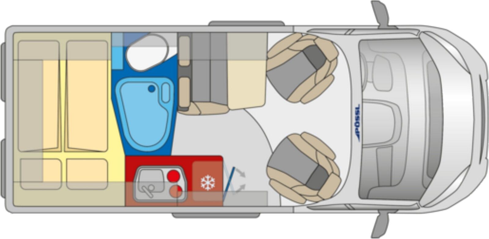 Fahrzeugabbildung Pössl Roadcamp R Fiat 140 PS Automatik, 25er Modell