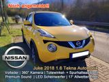 Nissan Juke 1.6 Tekna Automatik Leder Panorama LED Allw - Nissan Juke mit Benzin-Antrieb: Navigationssystem, Kleinwagen, 1.6