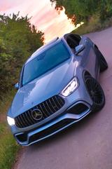 Mercedes-Benz Coupé*Garantie*HUD*AHK*360*Multibeam*Distr*SD - silberne Mercedes-Benz GLC 63 AMG