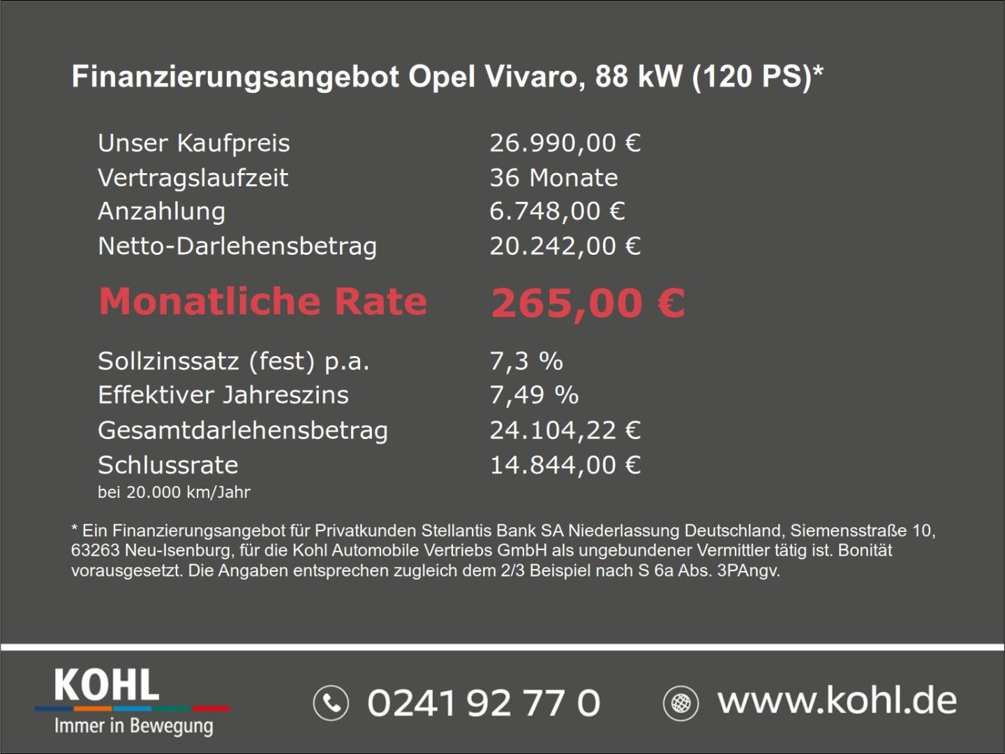 Opel Vivaro Kasten M 1.5D 120PS Start/Stop AHK PDCv+h imagem 3
