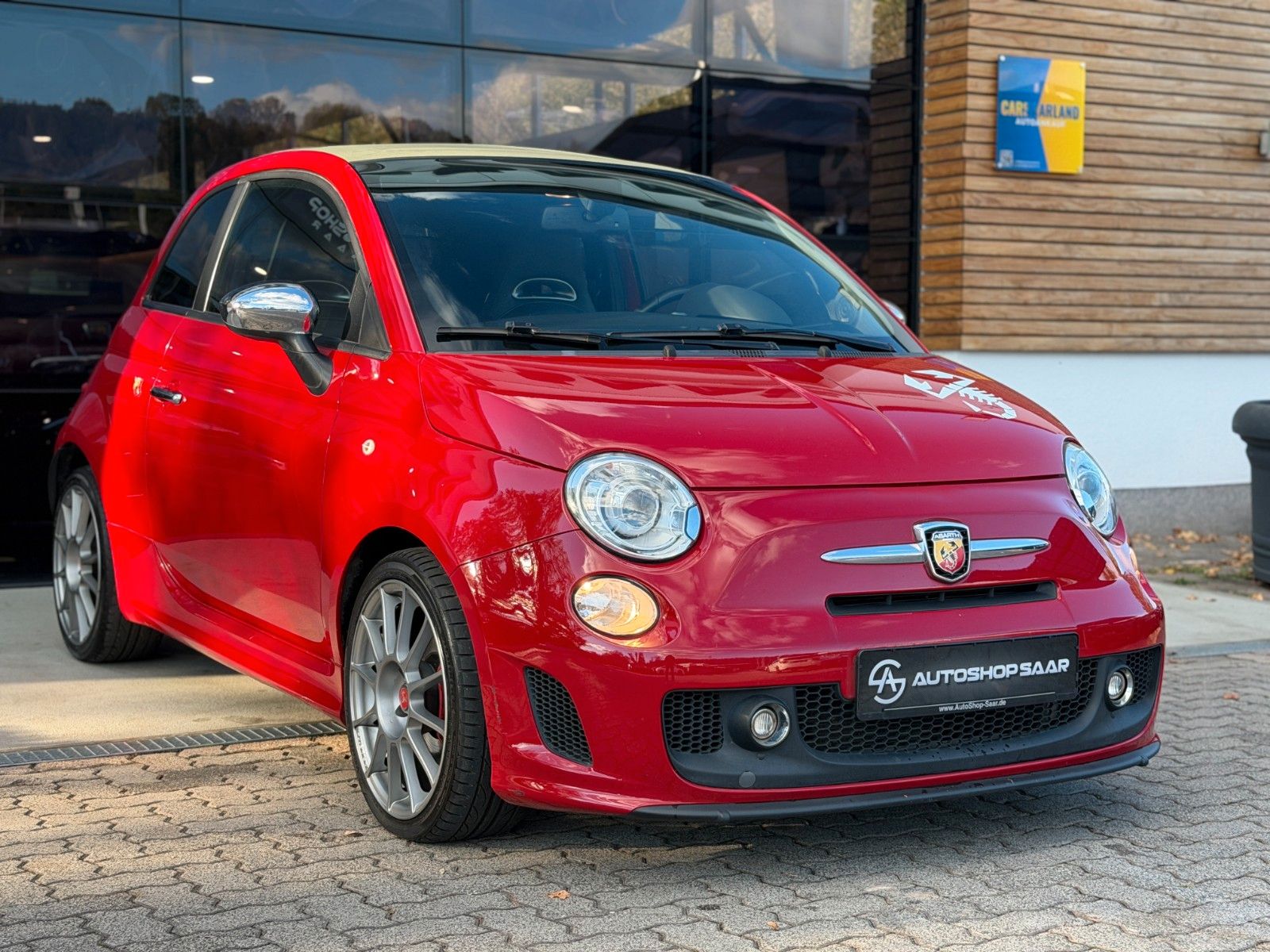 ABARTH 500C 500C Cabrio 1-HAND/AUT/PDC – Ansicht 17
