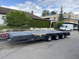 Broshuis Semi  TL Lenkachse Tele 4.5m 3m verbreiterbar - Gebraucht Schlepper