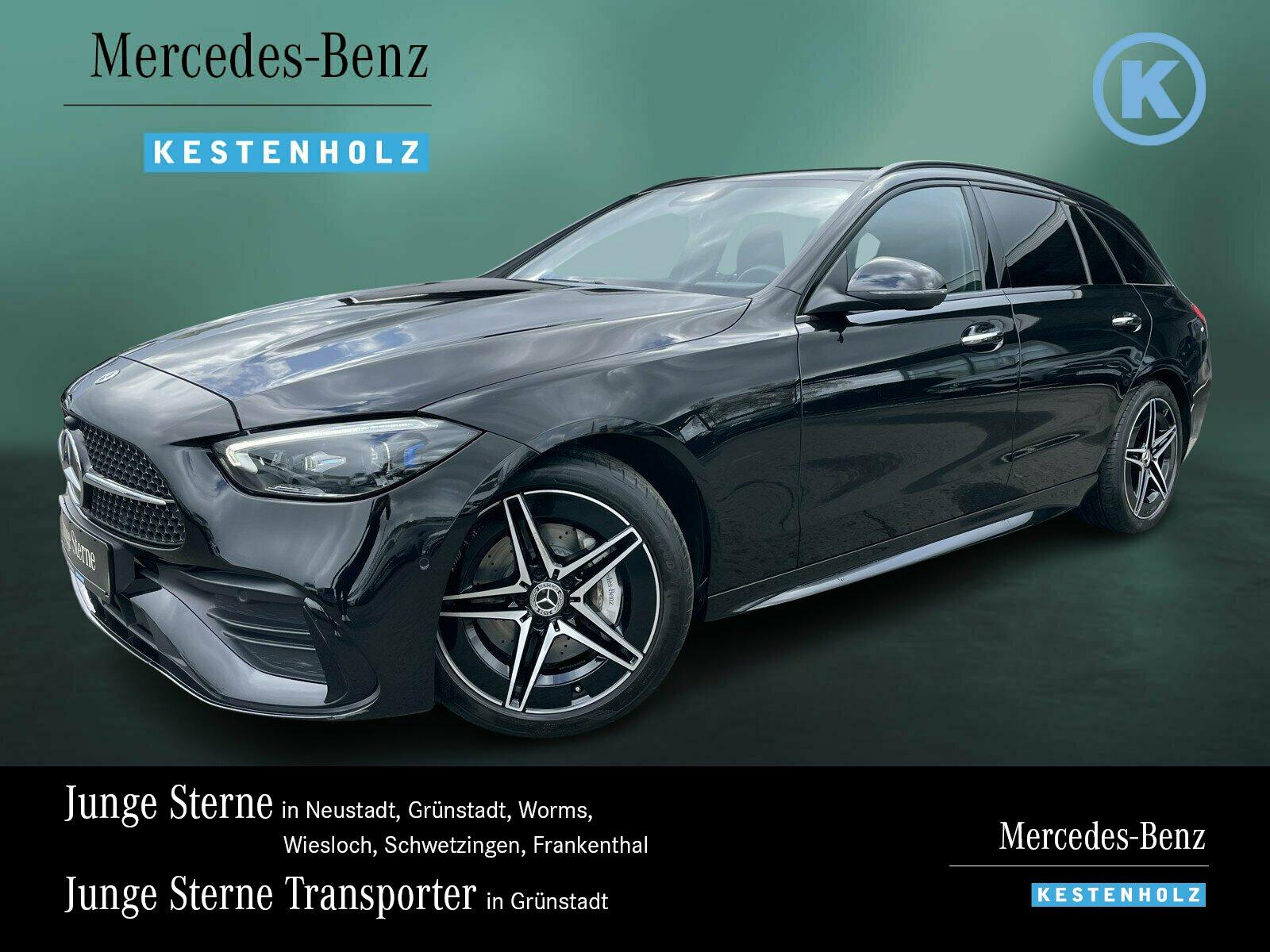 Mercedes-Benz C 200 d T AMG+NIGHT+SPORTSITZE+KEYL+SHZ+AMBIENTE